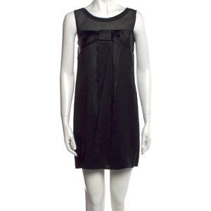 D&G Silk Black Mini Shift Dress